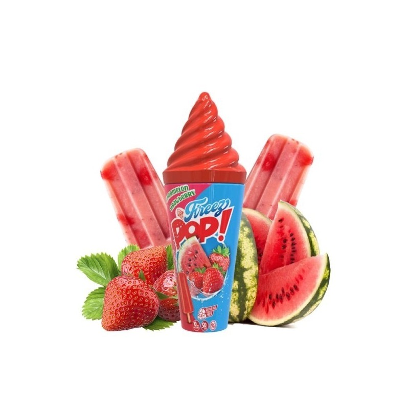 Premix Vape Maker Freez Pop 50/100ml - Pop Watermelon Strawberry | Eliq Vapoteur