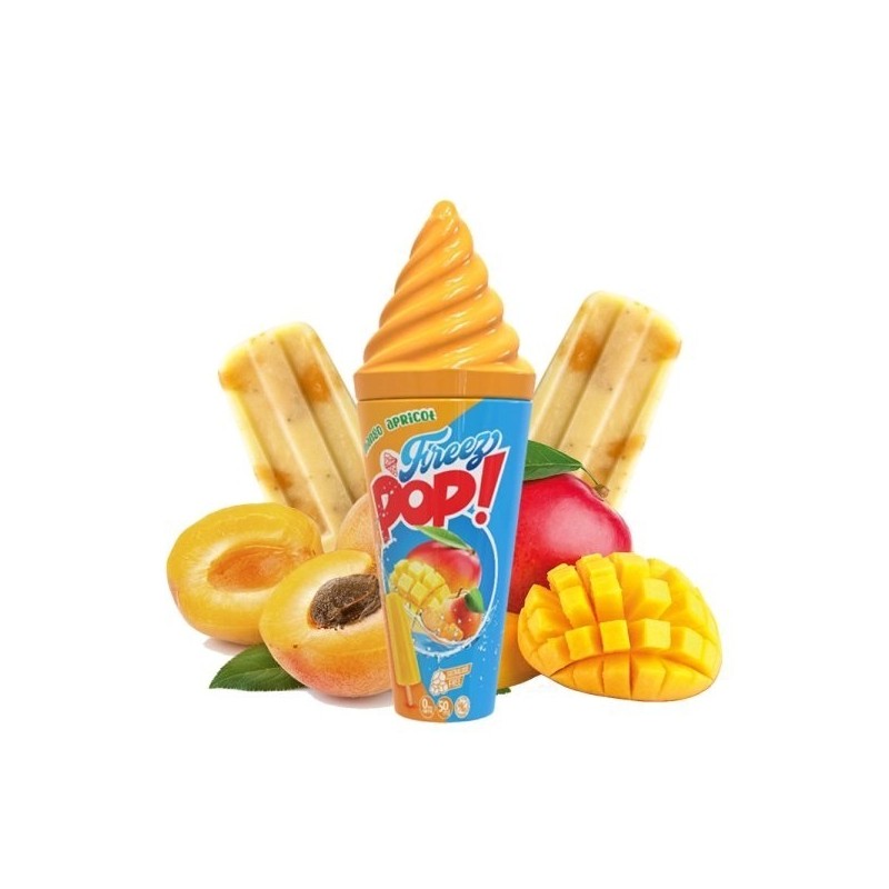 Premix Vape Maker Freez Pop 50/100ml - Pop Mango Apricot | Eliq Vapoteur