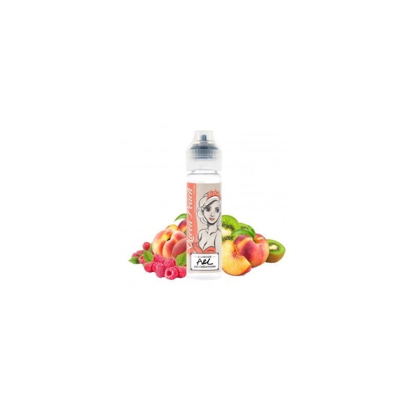 Premix A&L 50/60ml - Reine Pêche | Eliq Vapoteur