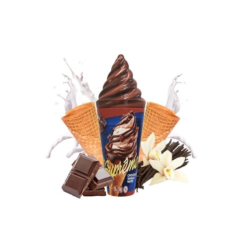 Premix Vape Maker Suprême 50/100ml - Chocolate Vanilla | Eliq Vapoteur