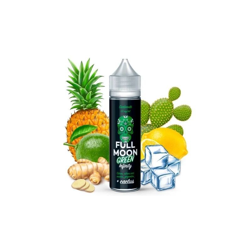 Premix Full Moon 50/60ml - Green Infinity | Eliq Vapoteur