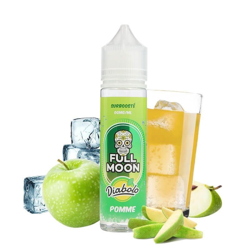 Premix Full Moon 50/60ml - Diabolo Pomme | Eliq Vapoteur