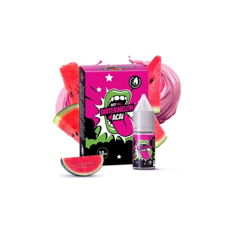 Big Mouth Concentrate - Just Watermelon Acai 10ml | Eliq Vapoteur Big Mouth Concentrate - Just Watermelon Acai 10ml | Eliq Vapoteur