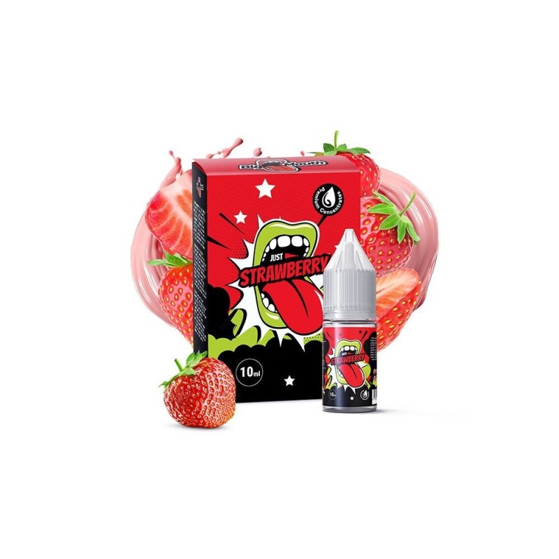Concentré Big Mouth - Just Strawberry 10ml | EliqVapoteur