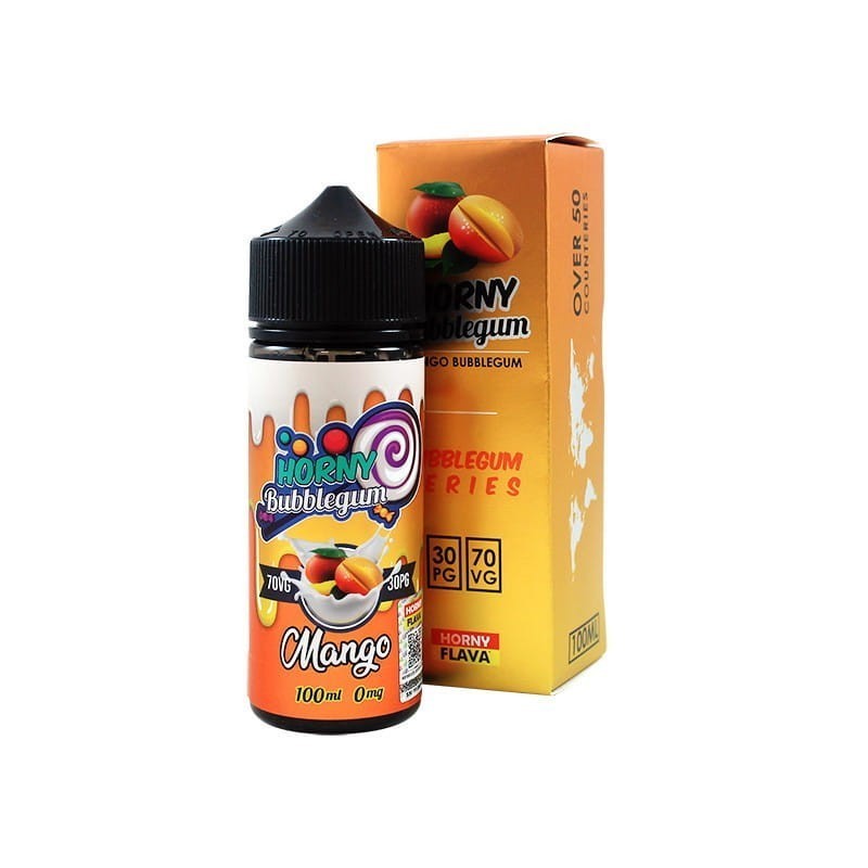 Horny Flava Premix - Horny Mango Bubblegum 100/120ml | EliqVapoteur