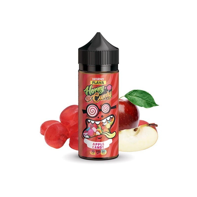 Premix Horny Flava 100/120ml - Apple Candy | Eliq Vapoteur