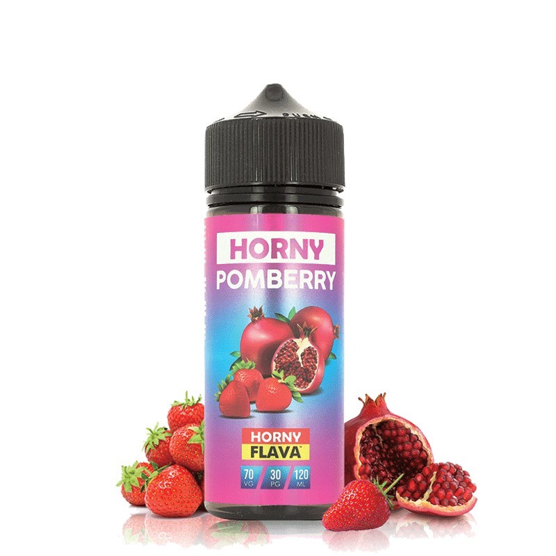 Premix Horny Flava 100/120ml - Pomberry | Eliq Vapoteur