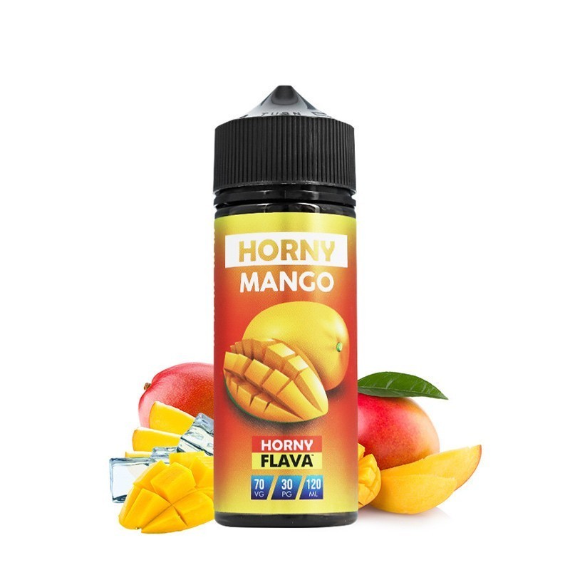 Premix Horny Flava 100/120ml - Mango | Eliq Vapoteur