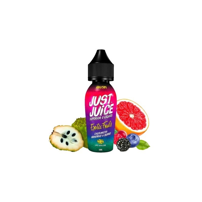 Premix Just Juice 50/60ml - Cherimoya Grapefruit & Berries | Eliq Vapoteur