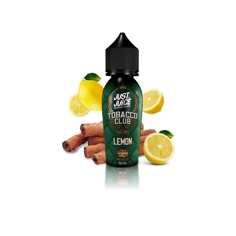 Premix Just Juice 50/60ml - Lemon Tobacco | Eliq Vapoteur