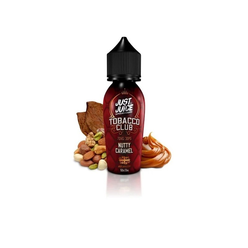 Premix Just Juice 50/60ml - Nutty Caramel Tobacco | Eliq Vapoteur