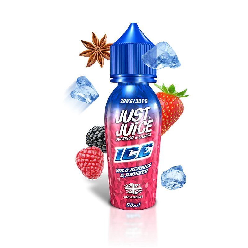 Premix Just Juice 50/60ml - Baies Sauvages & Anis | EliqVapoteur