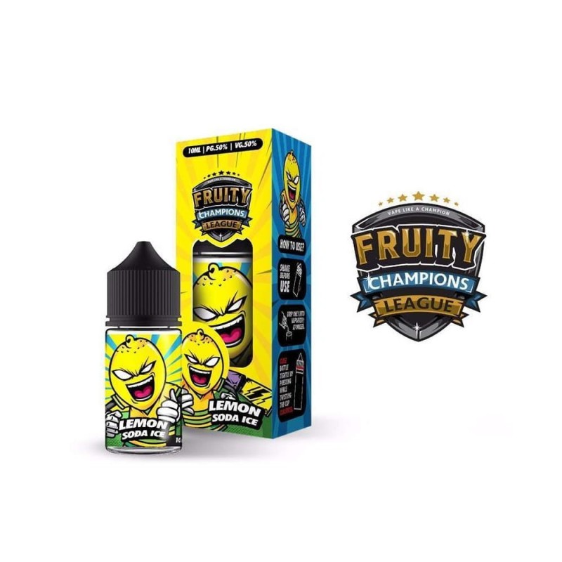 Fruity Champions League 30ml - Soda Glacée au Citron | Eliq Vapoteur