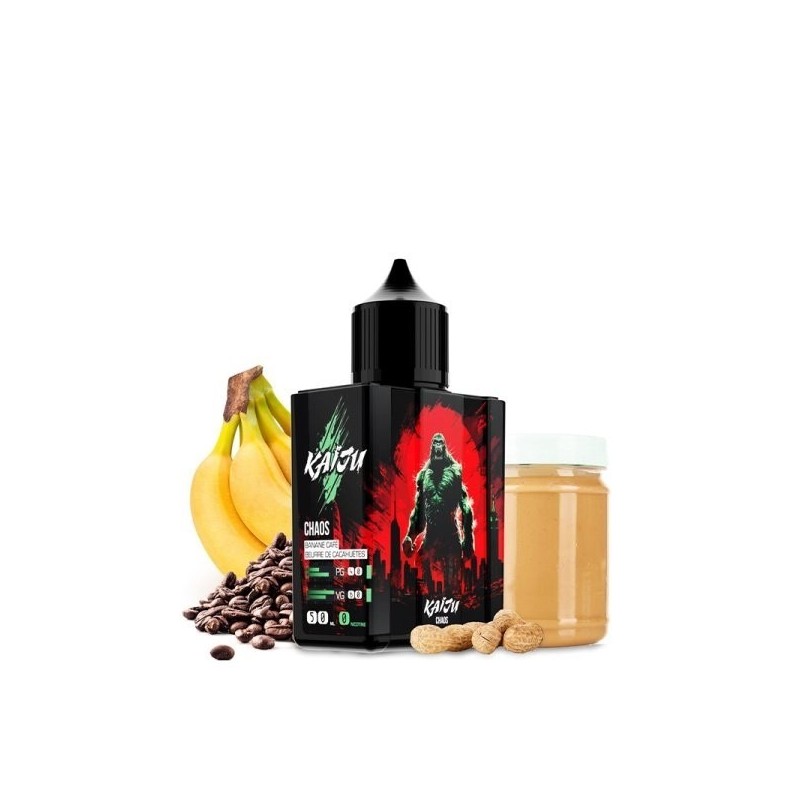 Premix Kaïju by Vape Maker 50/80ml - Chaos | Eliq Vapoteur