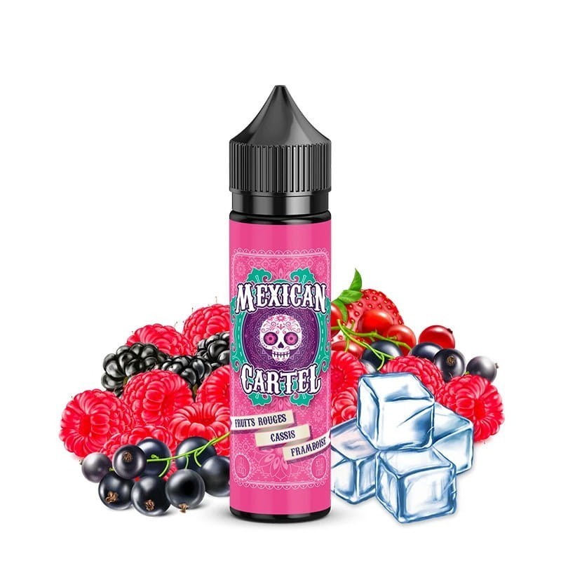 Premix Mexican Cartel 50/60ml - Fruits Rouges Cassis Framboise | Eliq Vapoteur