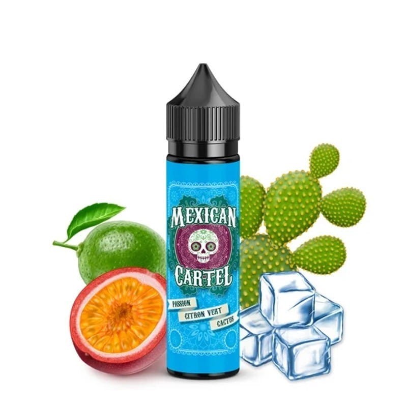 Premix Mexican Cartel 50/60ml - Passion Citron Vert Cactus | Eliq Vapoteur