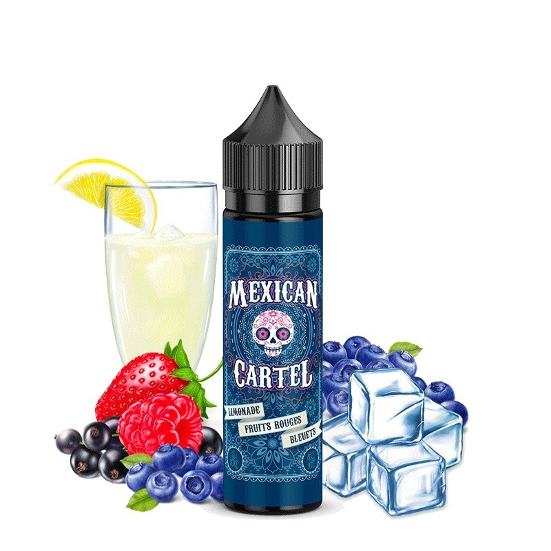 Premix Mexican Cartel 50/60ml - Limonade Fruits Rouges Bleuets | Eliq Vapoteur