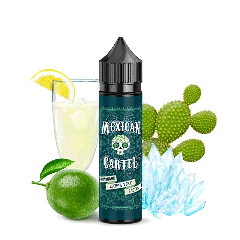 Premix Mexican Cartel 50/60ml - Limonade Citron Vert Cactus | Eliq Vapoteur