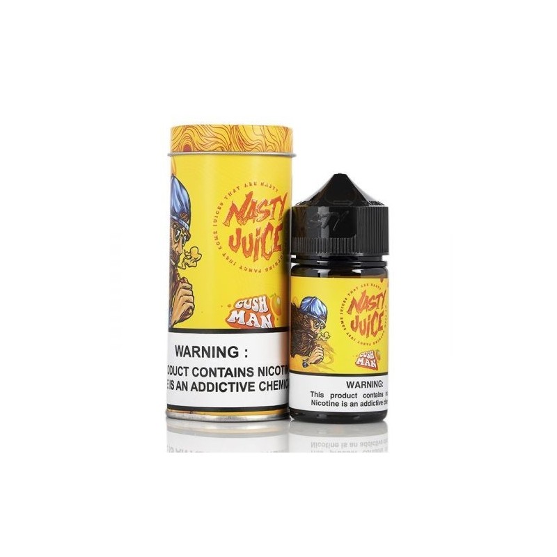 Premix Nasty Juice 50/60ml - Cush Man | Eliq Vapoteur