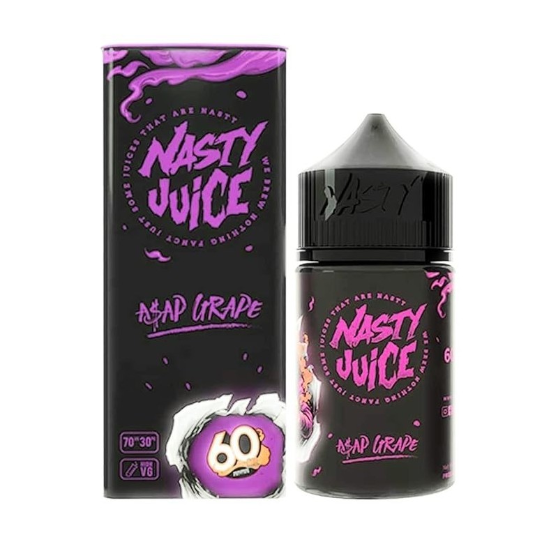Premix Nasty Juice 50/60ml - Grape | Eliq Vapoteur
