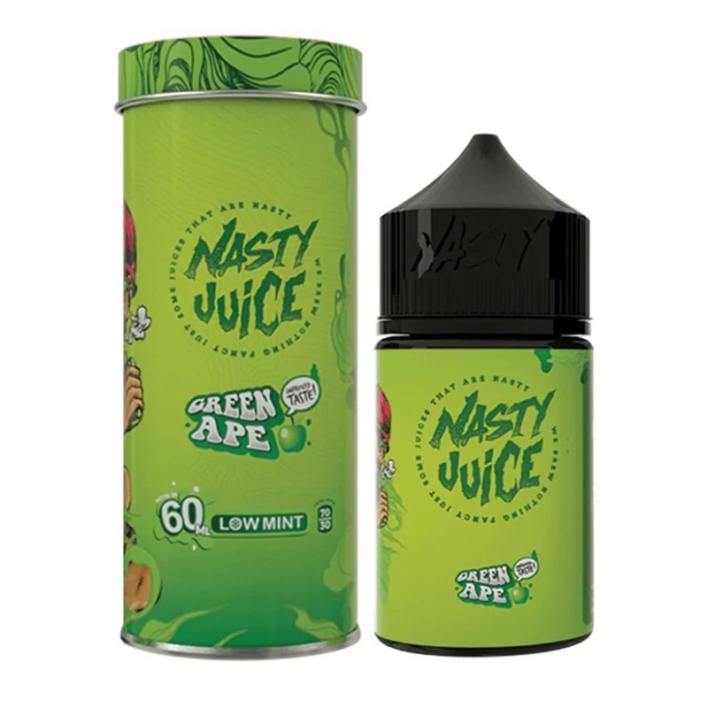 Premix Nasty Juice 50/60ml - Green Ape | Eliq Vapoteur
