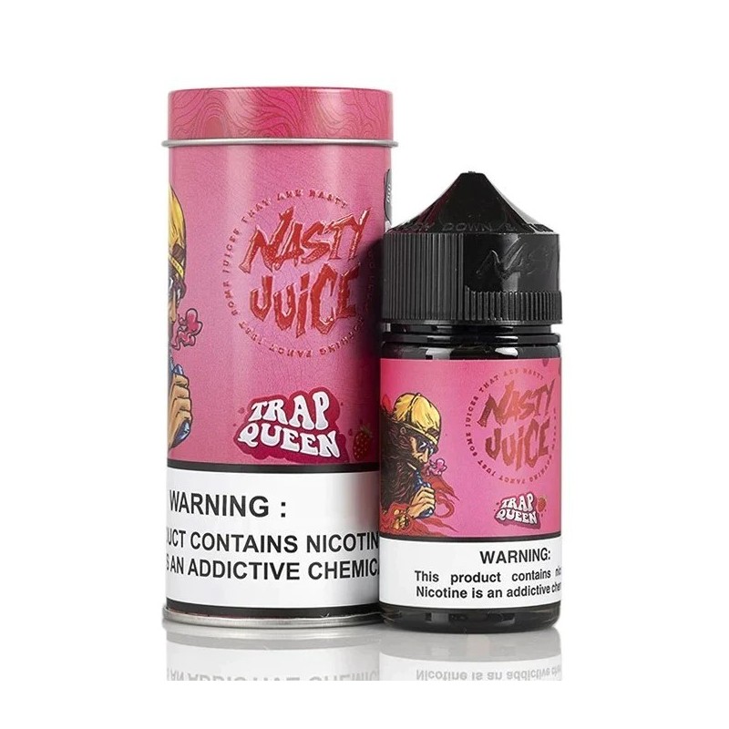 Premix Nasty Juice 50/60ml - Trap Queen | Eliq Vapoteur
