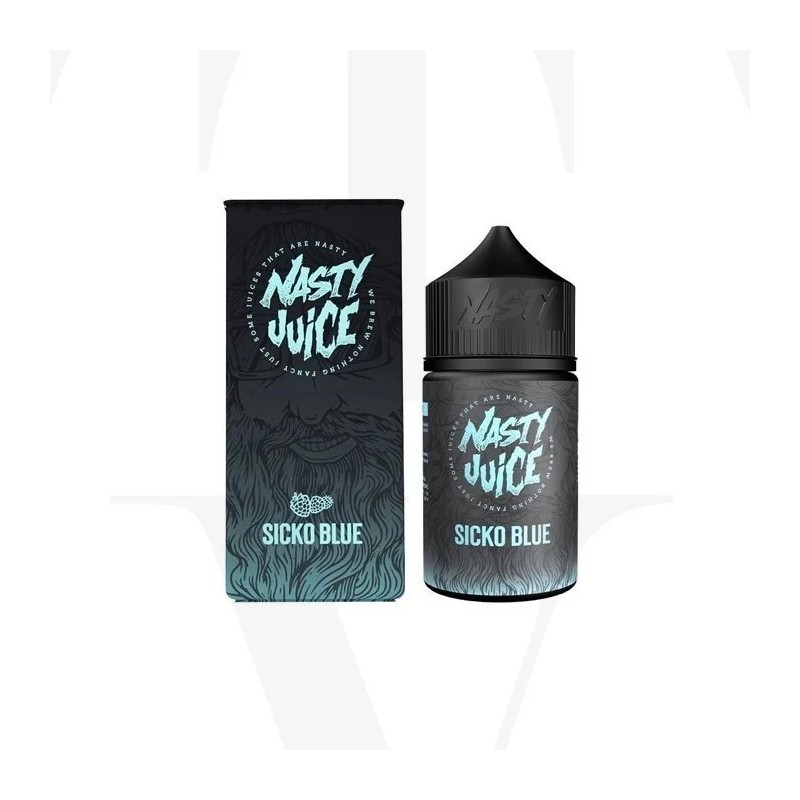 Premix Nasty Juice 50/60ml - Sicko Blue | Eliq Vapoteur