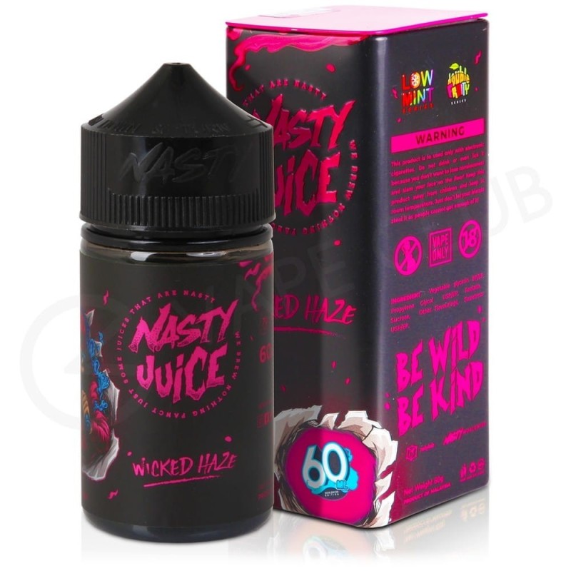 Premix Nasty Juice 50/60ml - Wicked Haze | Eliq Vapoteur