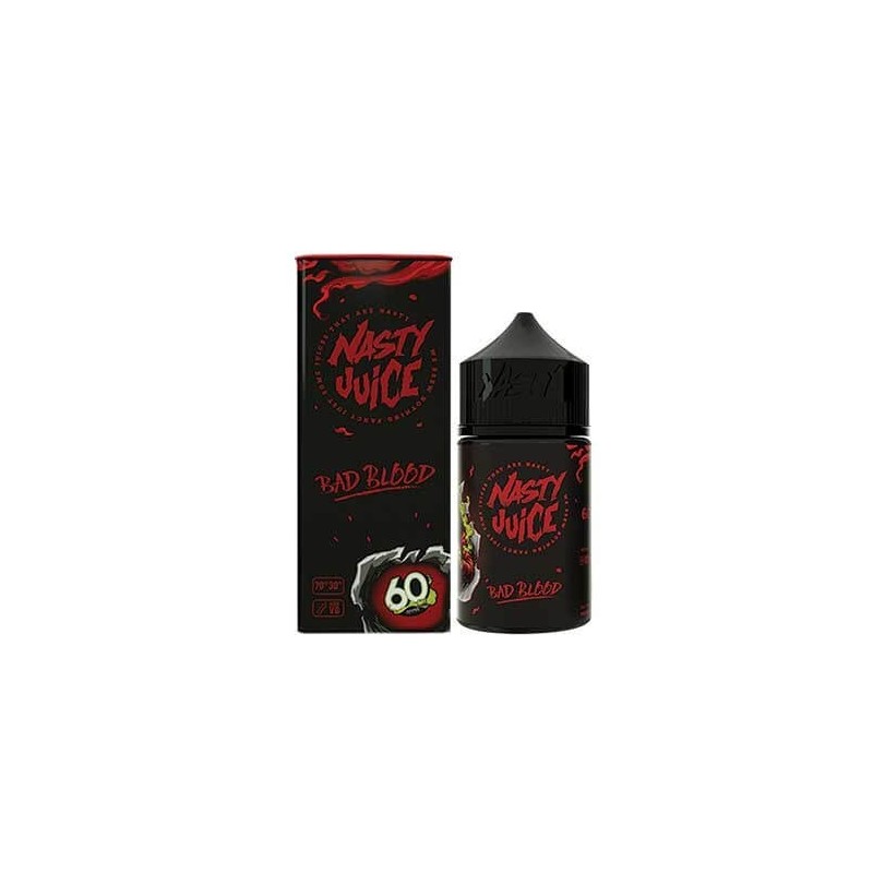 Premix Nasty Juice 50/60ml - Bad Blood | Eliq Vapoteur
