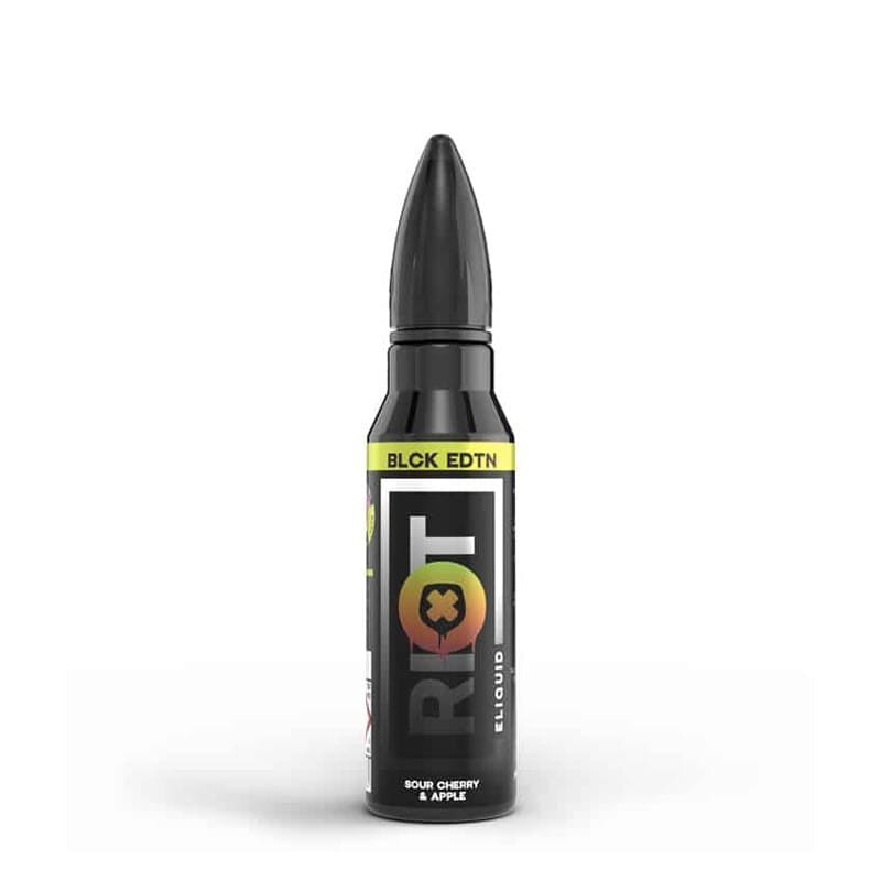 Premix Riot Squad BLACK EDITION 50/60ml - Sour Cherry | Eliq Vapoteur