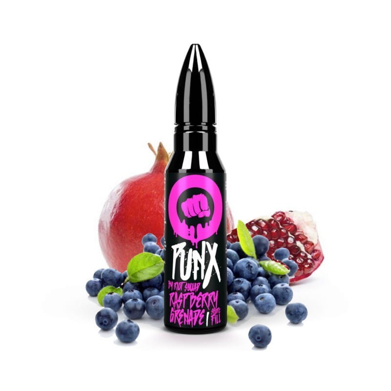 Premix Riot Squad Punx 50/60ml - Raspberry Grenade | Eliq Vapoteur