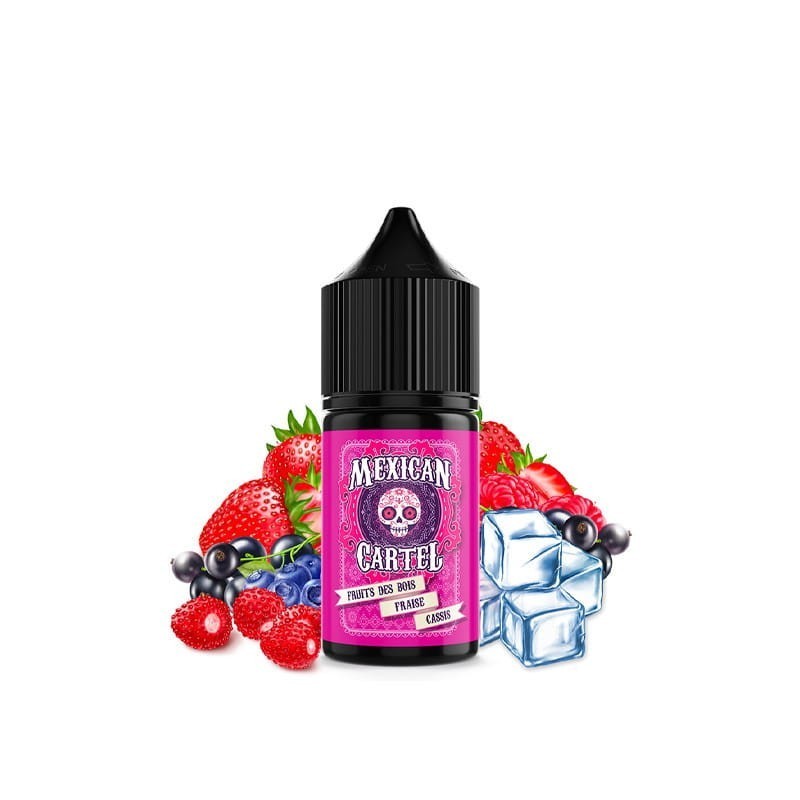 Arôme Mexican Cartel - Fruits des Bois Fraise Cassis 30ml | EliqVapoteur