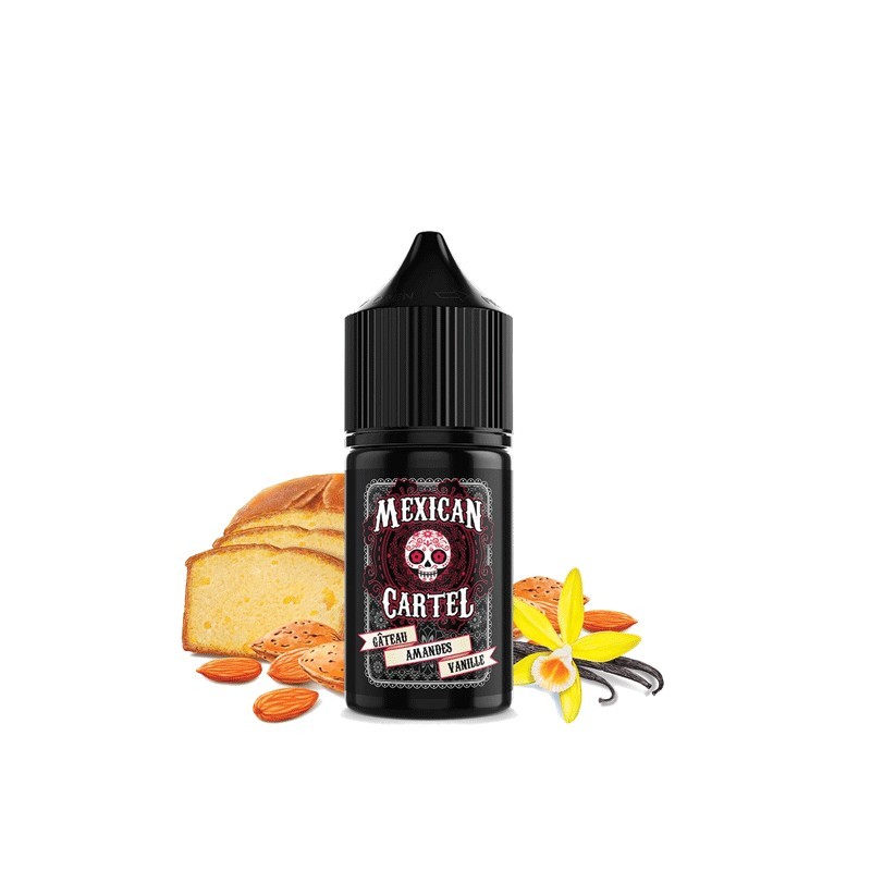 Aromat Mexican Cartel - Gâteau Amandes Vanille 30ml | Eliq Vapoteur
