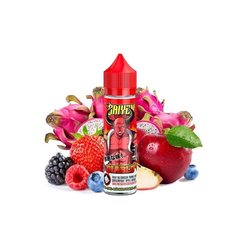 Premix Saiyen Vapors 50/75ml - Diablo | Eliq Vapoteur