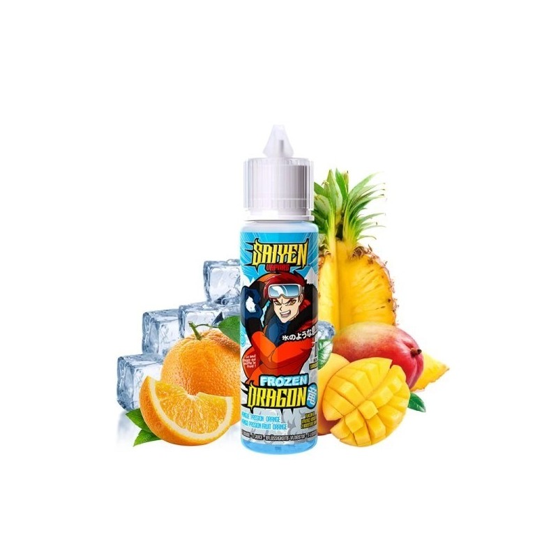 Premix Saiyen Vapors by Swoke 50/75ml - Frozen Dragon | Eliq Vapoteur