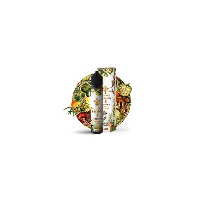 Premix Secret Garden by Secret's LAb 50/70ml - The Lemur | Eliq Vapoteur