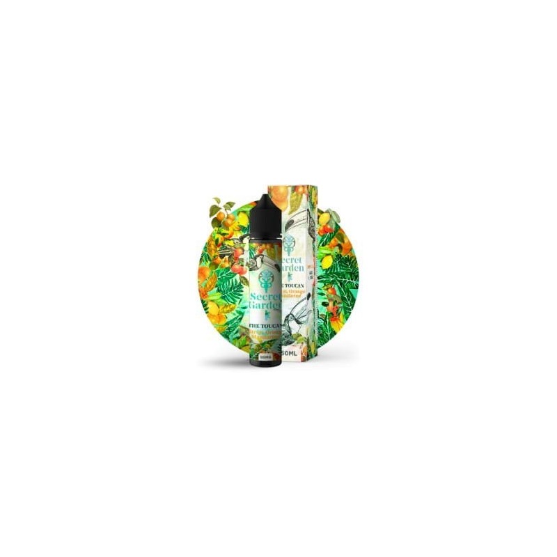 Premix Secret Garden by Secret's LAb 50/70ml - The Toucan | Eliq Vapoteur