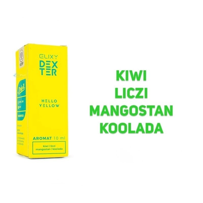 AROMAT DEXTER - HELLO YELLOW 10ML (A25) | Eliq Vapoteur