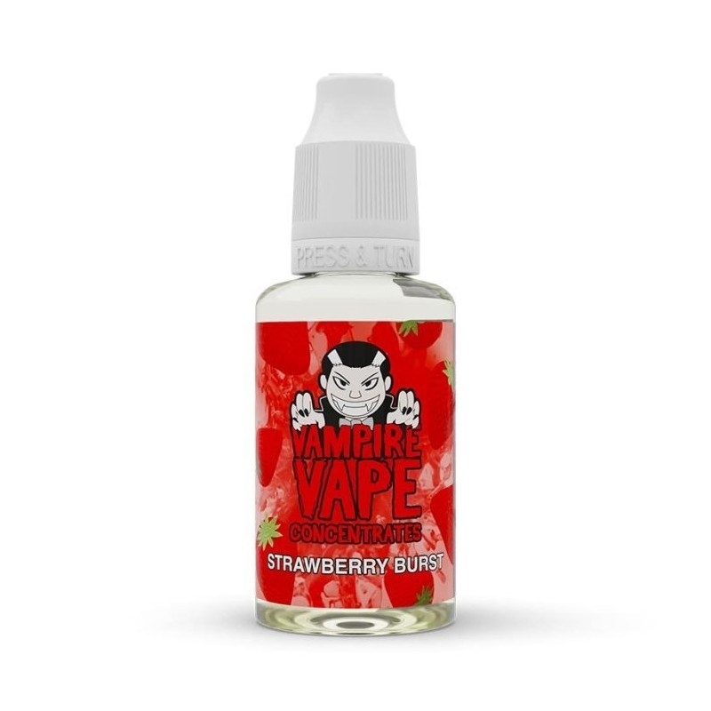 Concentré Vampire Vape 30ml - Strawberry Burst | EliqVapoteur
