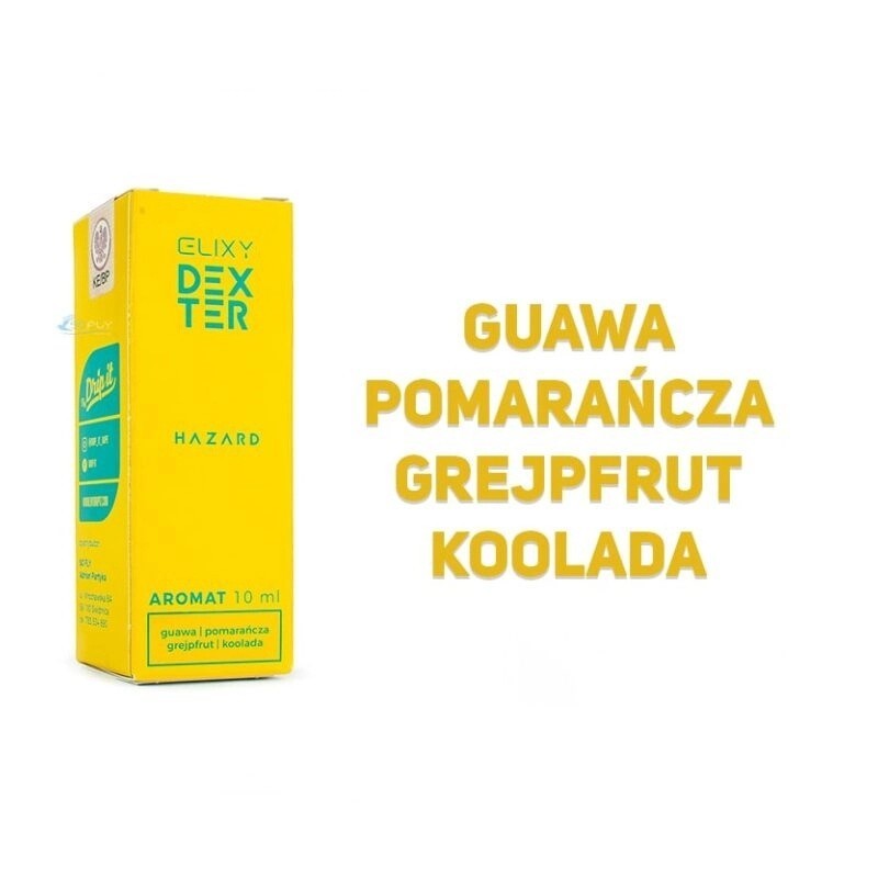 AROMAT DEXTER - HAZARD 10ML (A25) | Eliq Vapoteur