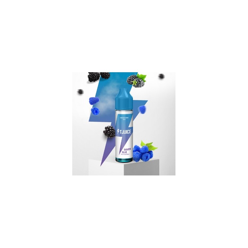 Premix TJuice 50/75ml - Raven Blue | Eliq Vapoteur