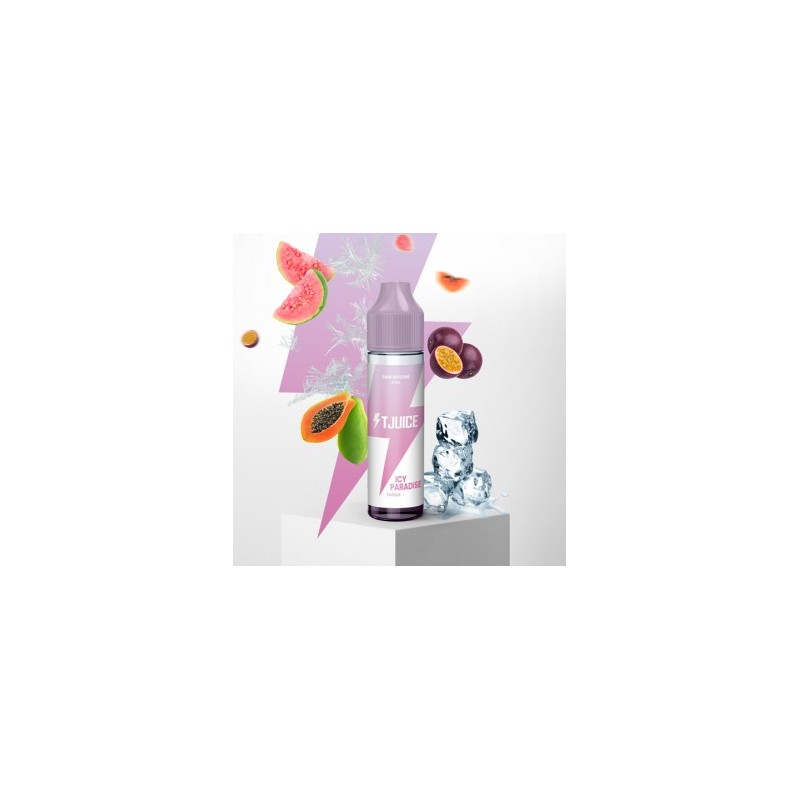 Premix TJuice 50/75ml - Icy Paradise | Eliq Vapoteur