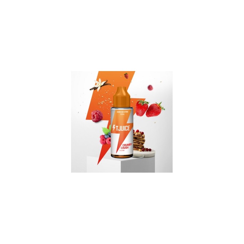 Premix TJuice 100/120ml - Crumby Crush | Eliq Vapoteur