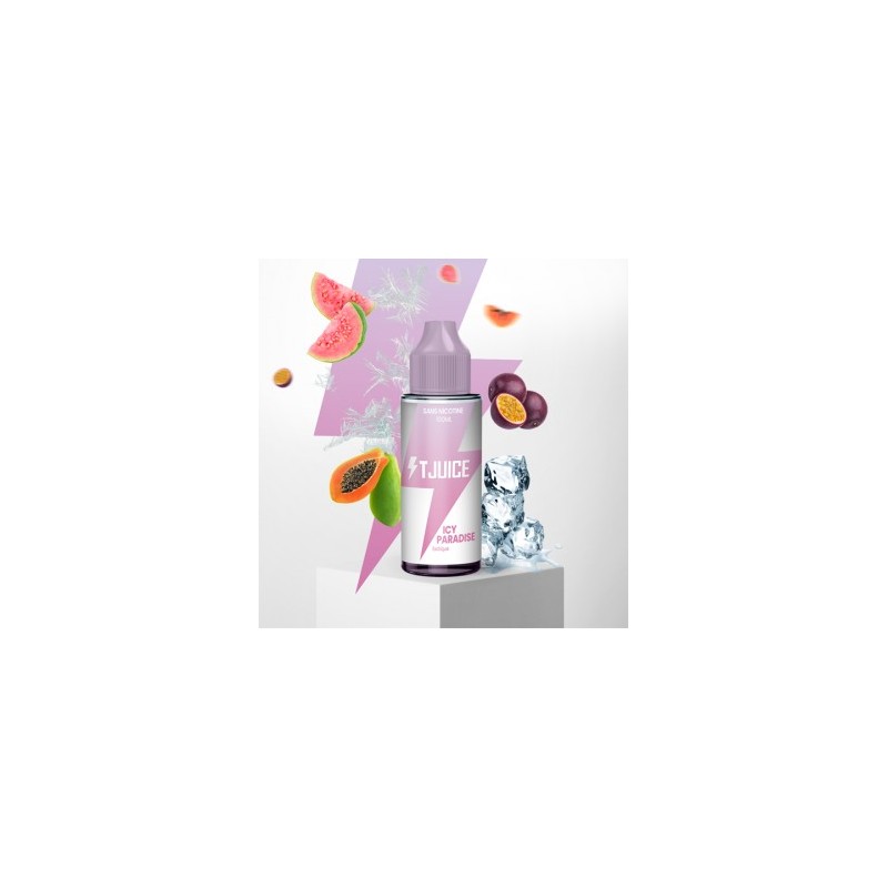 Premix TJuice 100/120ml - Icy Paradise | Eliq Vapoteur