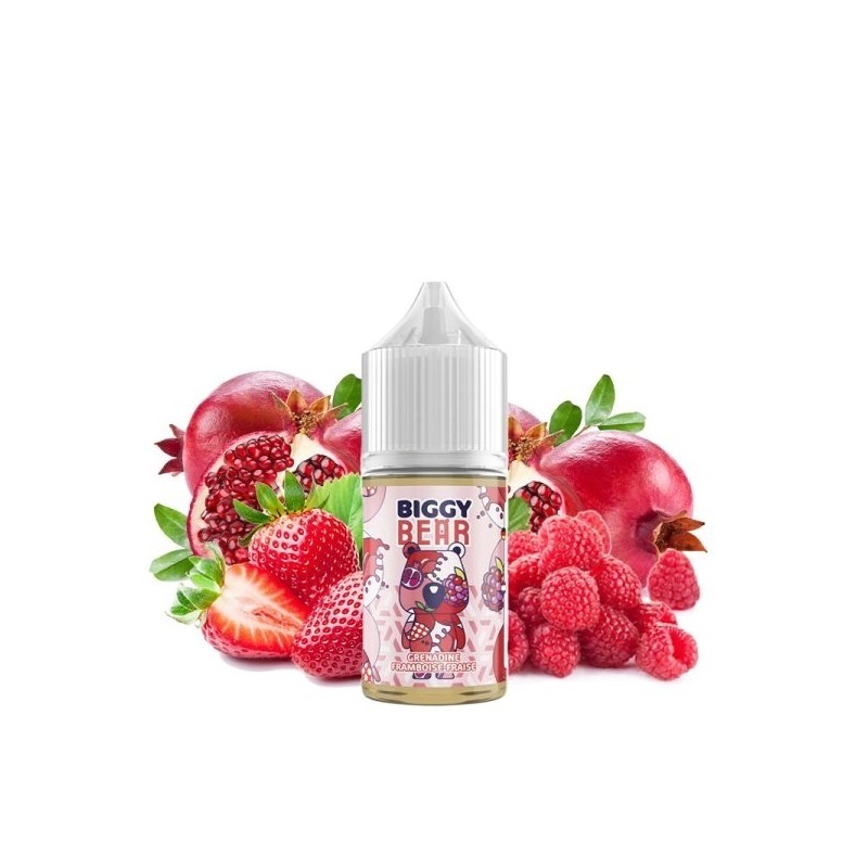 Koncentrat Biggy Bear - Grenadine Framboise Fraise 30ml | Eliq Vapoteur