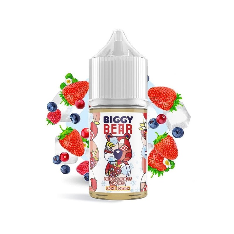 Koncentrat Biggy Bear - Fruits Rouges Givrés Light Edition 30ml | Eliq Vapoteur