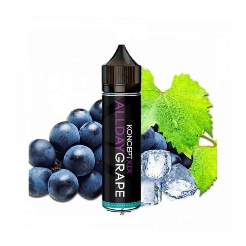 Premix Vampire Vape 50/60ml - All Day Grape | Eliq Vapoteur