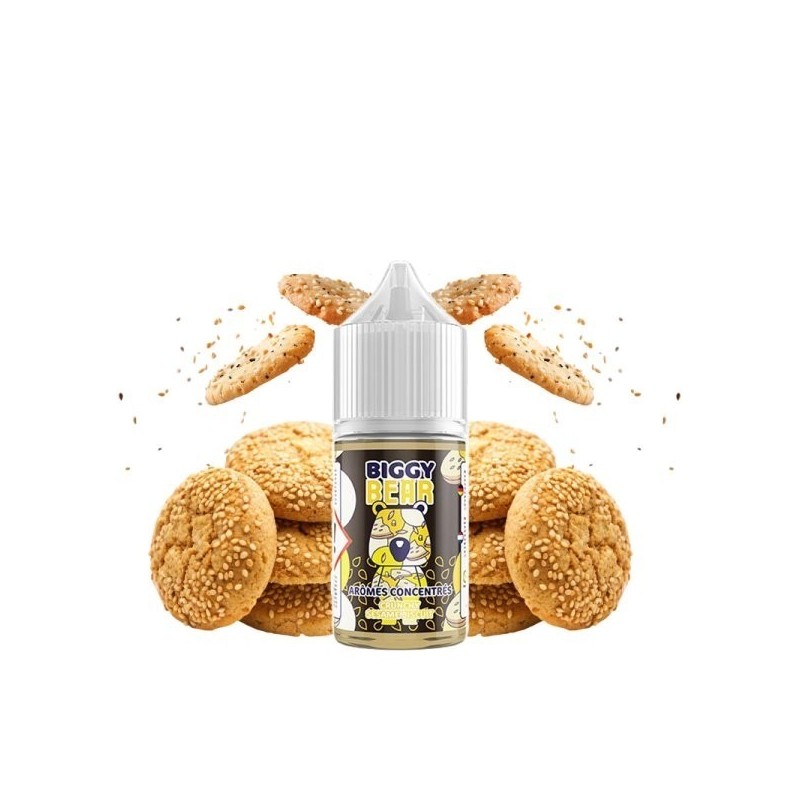 Koncentrat Biggy Bear - Crunchy Sesame Biscuit 30ml | Eliq Vapoteur