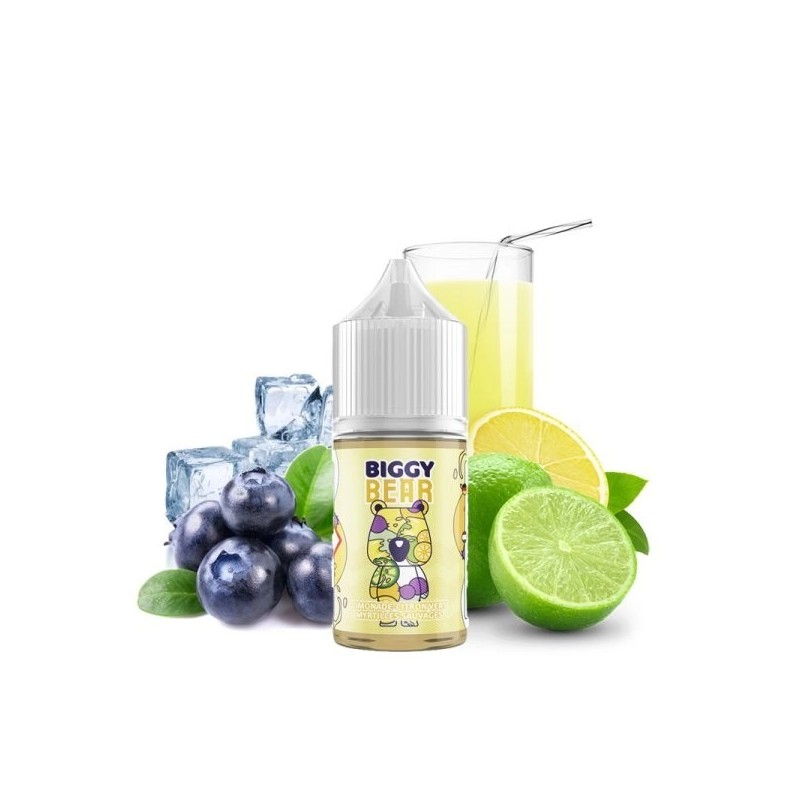 Koncentrat Biggy Bear - Limonade Citron Vert Myrtilles Sauvages 30ml | Eliq Vapoteur