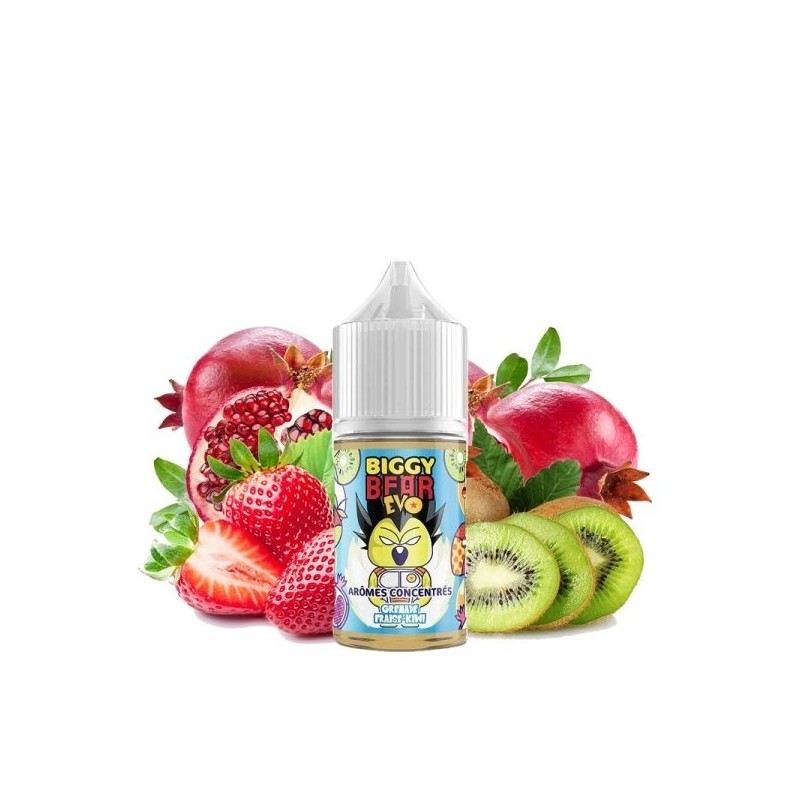 Koncentrat Biggy Bear EVO - Grenade Fraise Kiwi 30ml | Eliq Vapoteur